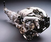 Motor- und Getriebeeinheit des RX 7 FD