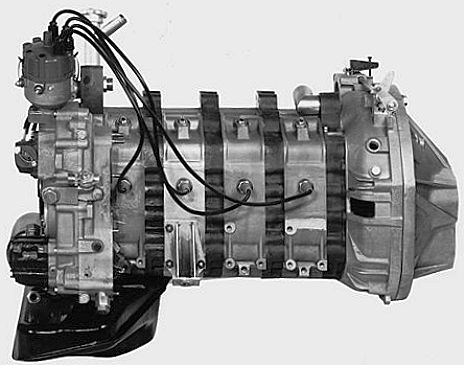 Der Vierscheiben-Wankelmotor des C111-II
