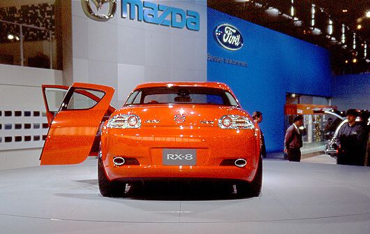 Der Mazda RX-8 mit Wankelmotor