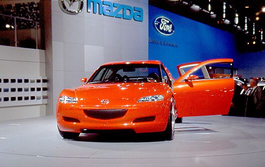 Der Mazda RX-8 mit Wankelmotor