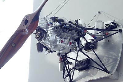 Hawk Einspritz Wankelmotor